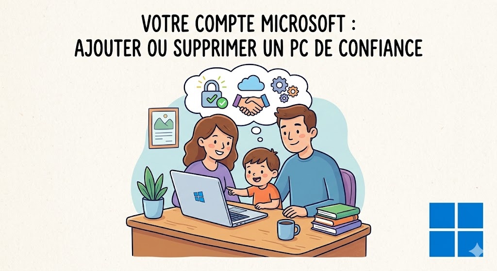 ajouter un PC de confiance sur son compte Microsoft