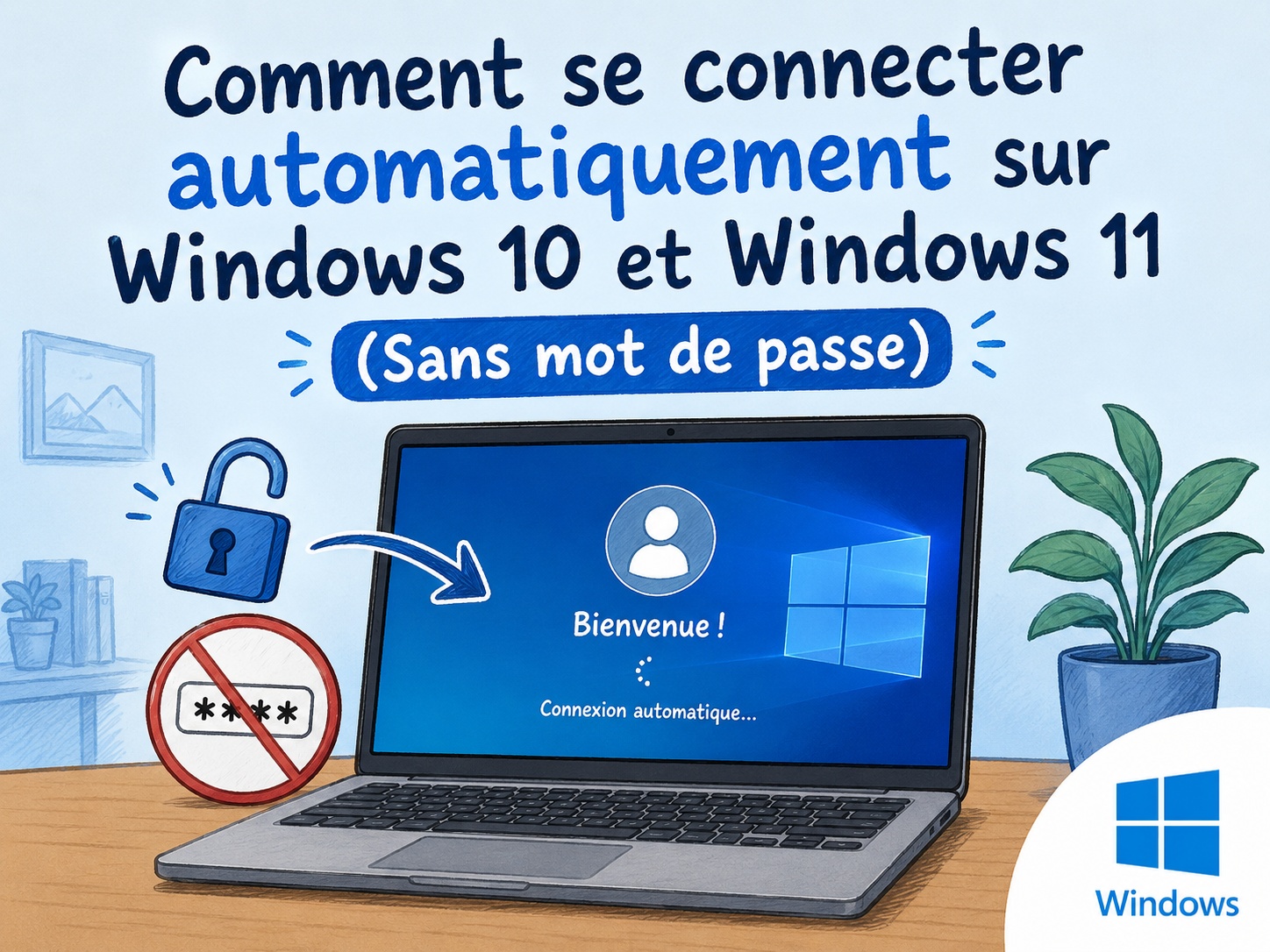 connexion sans mot de passe Windows