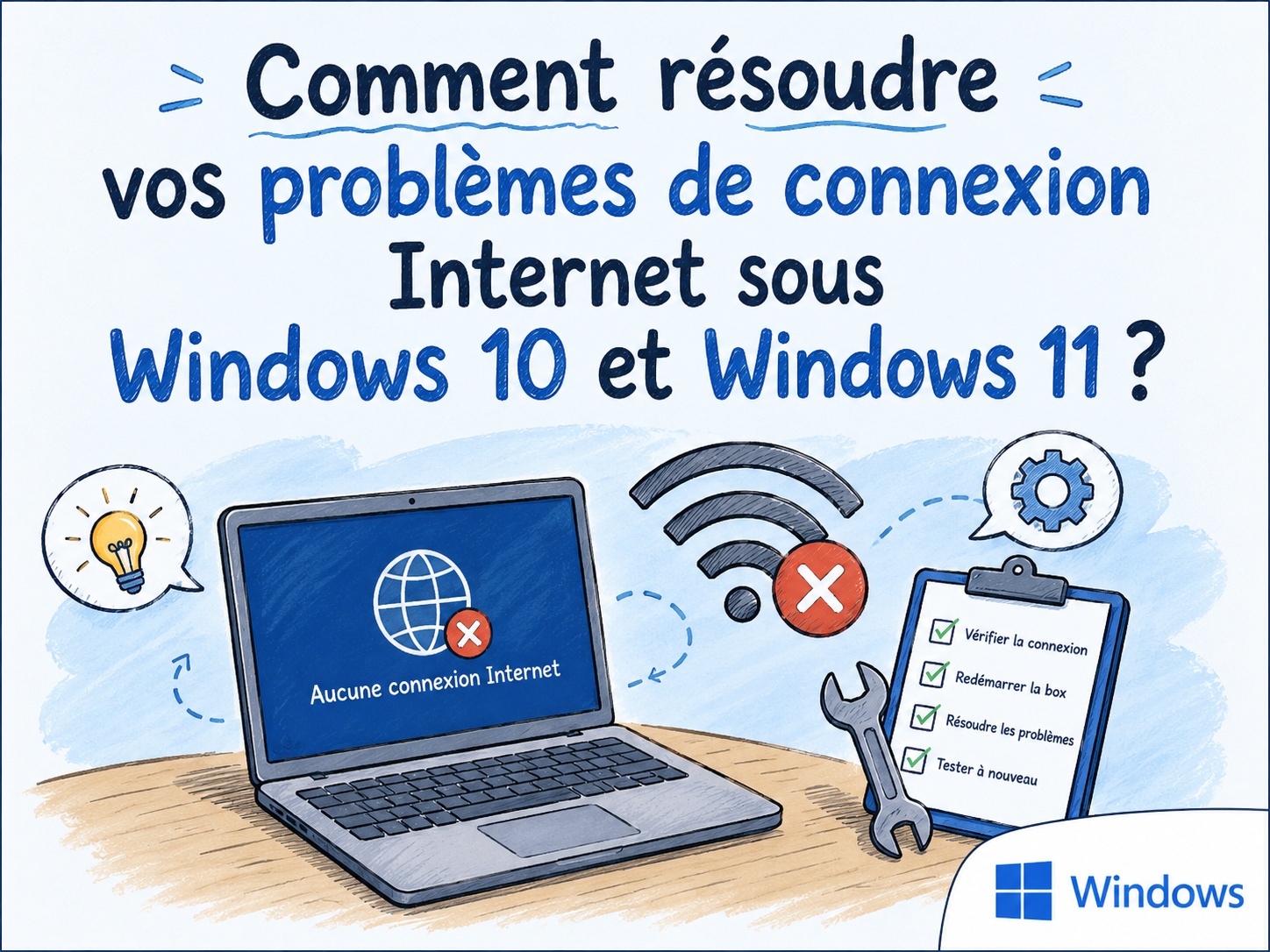 résolution problème connexion Internet