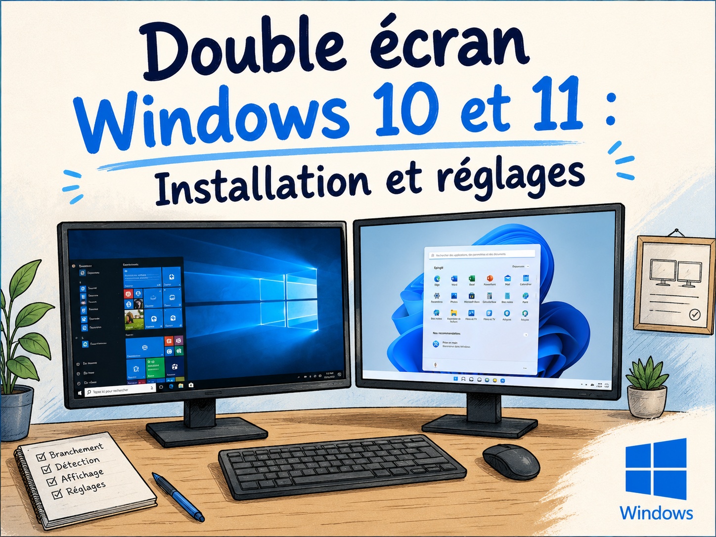 double écran Windows