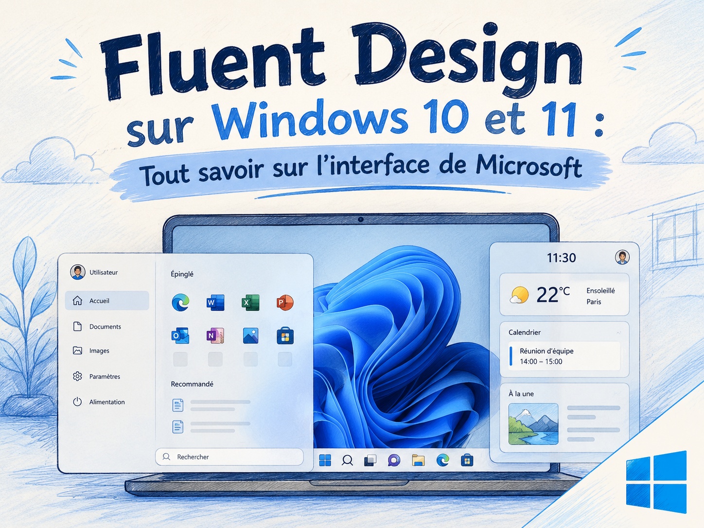 fluent design Windows