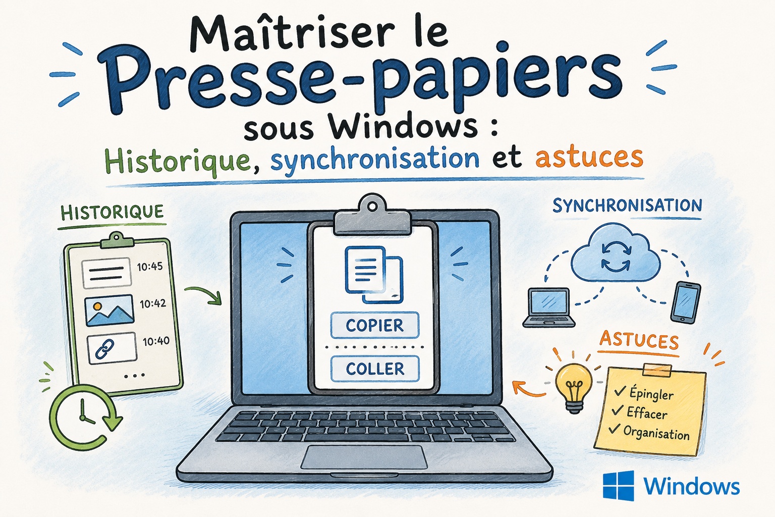 presse-papiers Windows