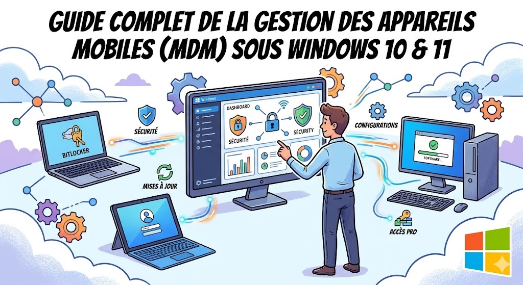 gestion des appareils mobiles sous Windows