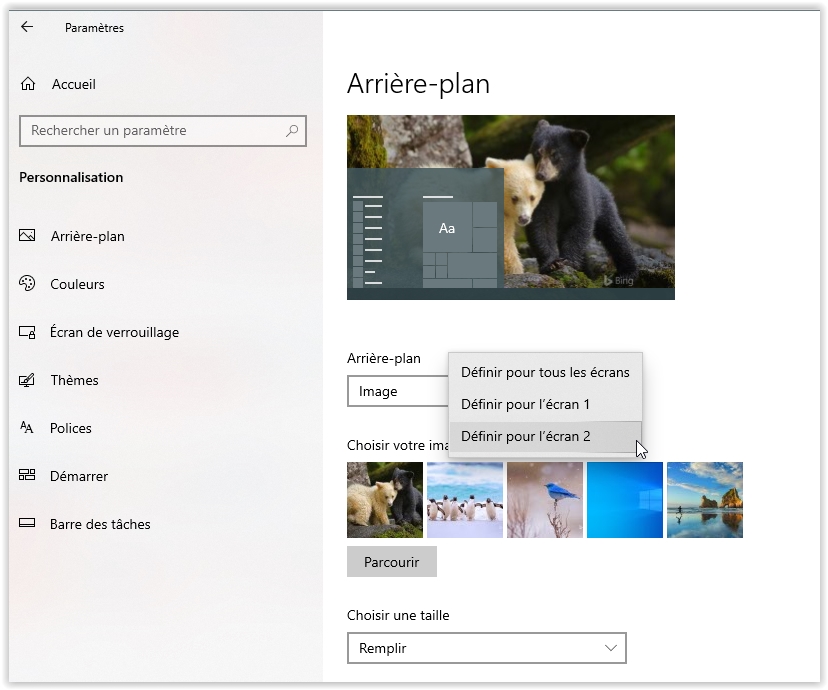 Changer Le Fond D cran Sur Windows 10 WAEXX