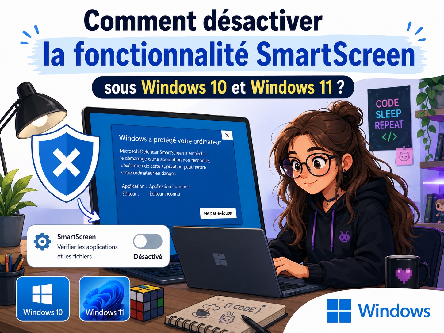 désactivation SmartScreen Windows
