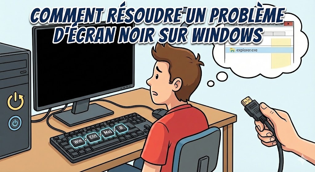 écran noir Windows - solutions