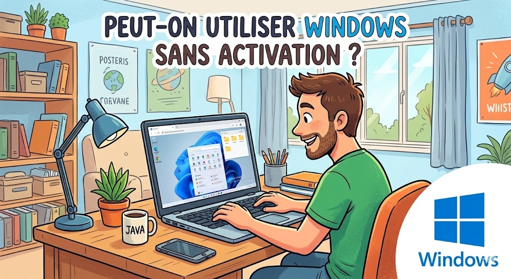 utiliser Windows sans activation