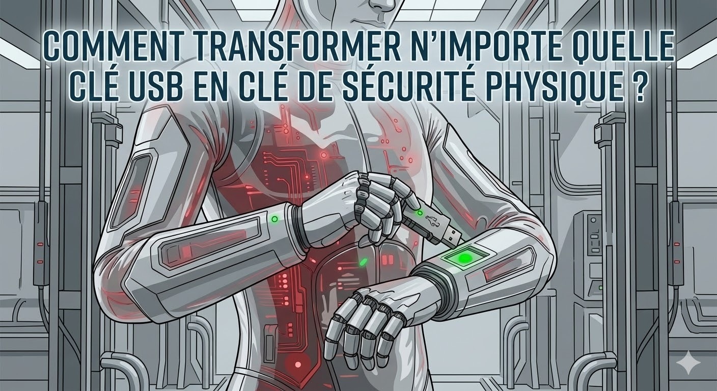 clé USB sécurité physique