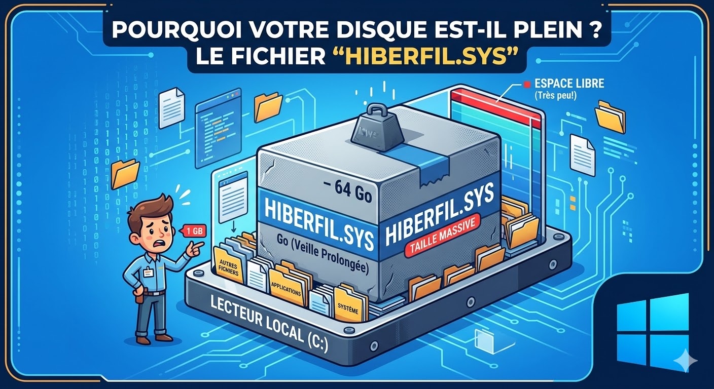 suppression fichier hiberfil.sys
