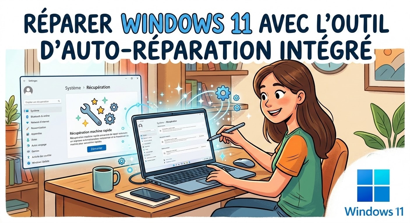 auto-réparation de Windows 11