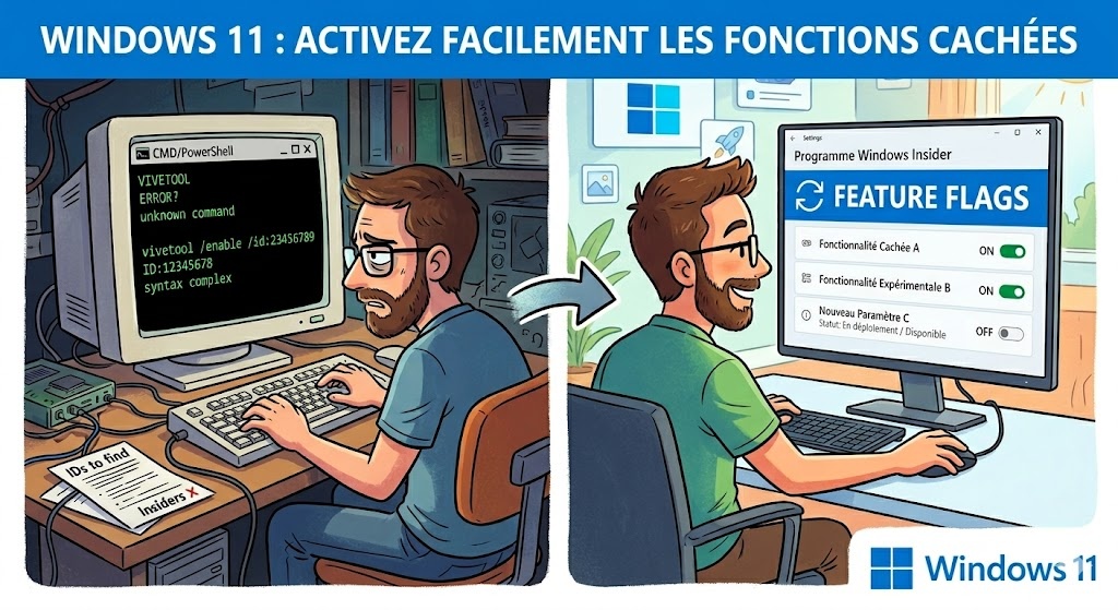 activer les fonctions cachées de Windows 11