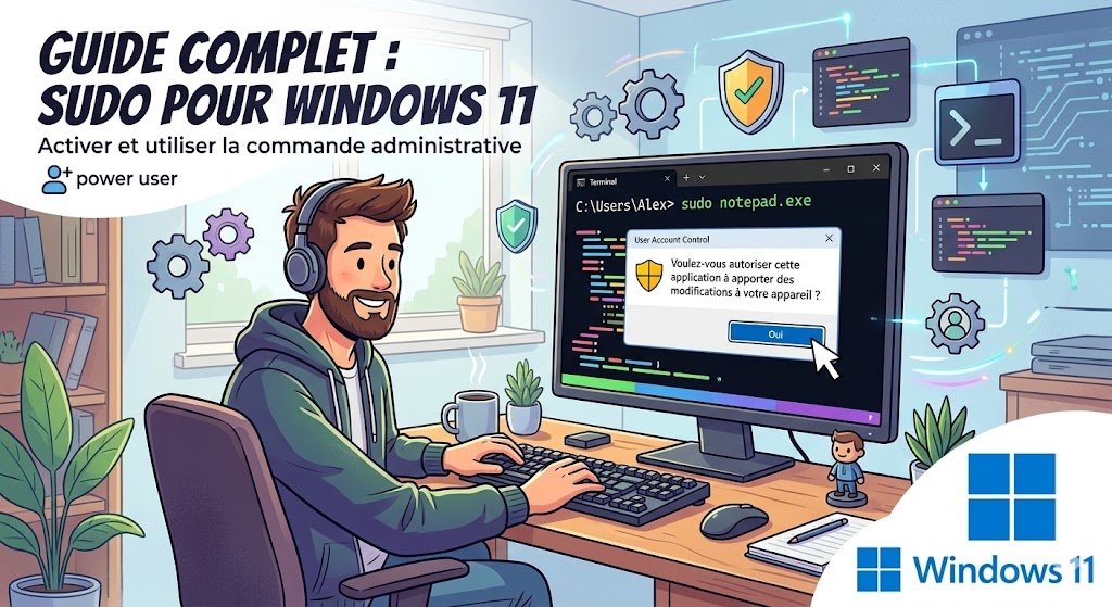 utilisation de la commande sudo sous Windows