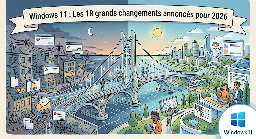 nouveautés Windows 11 en 2026