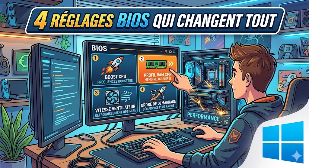 réglages BIOS