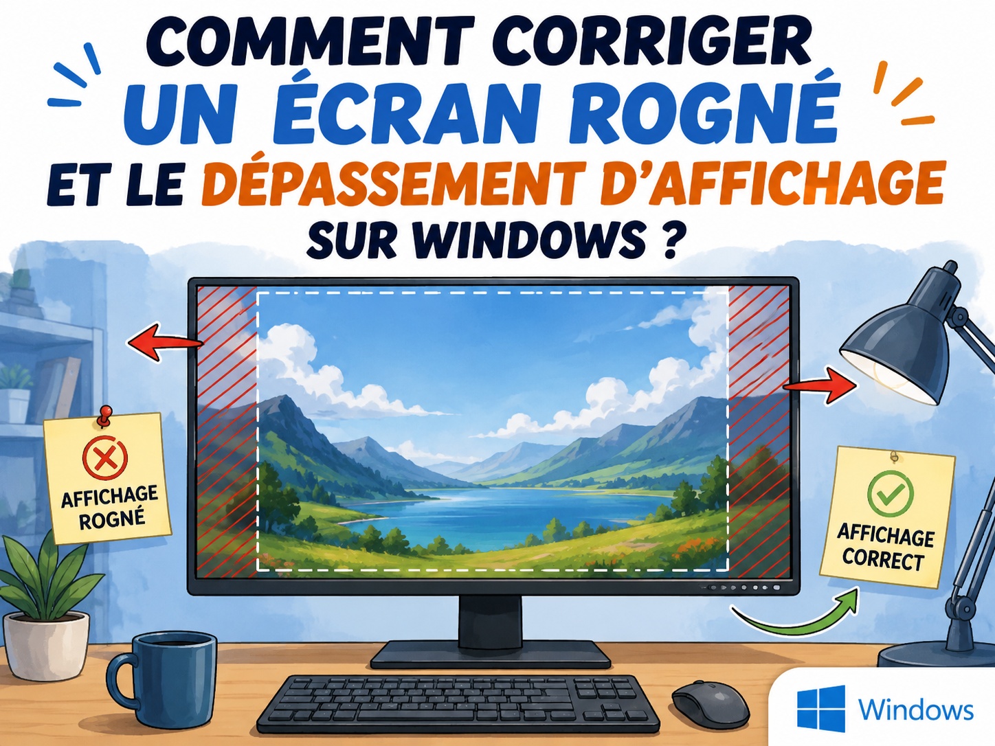 correction affichage Windows