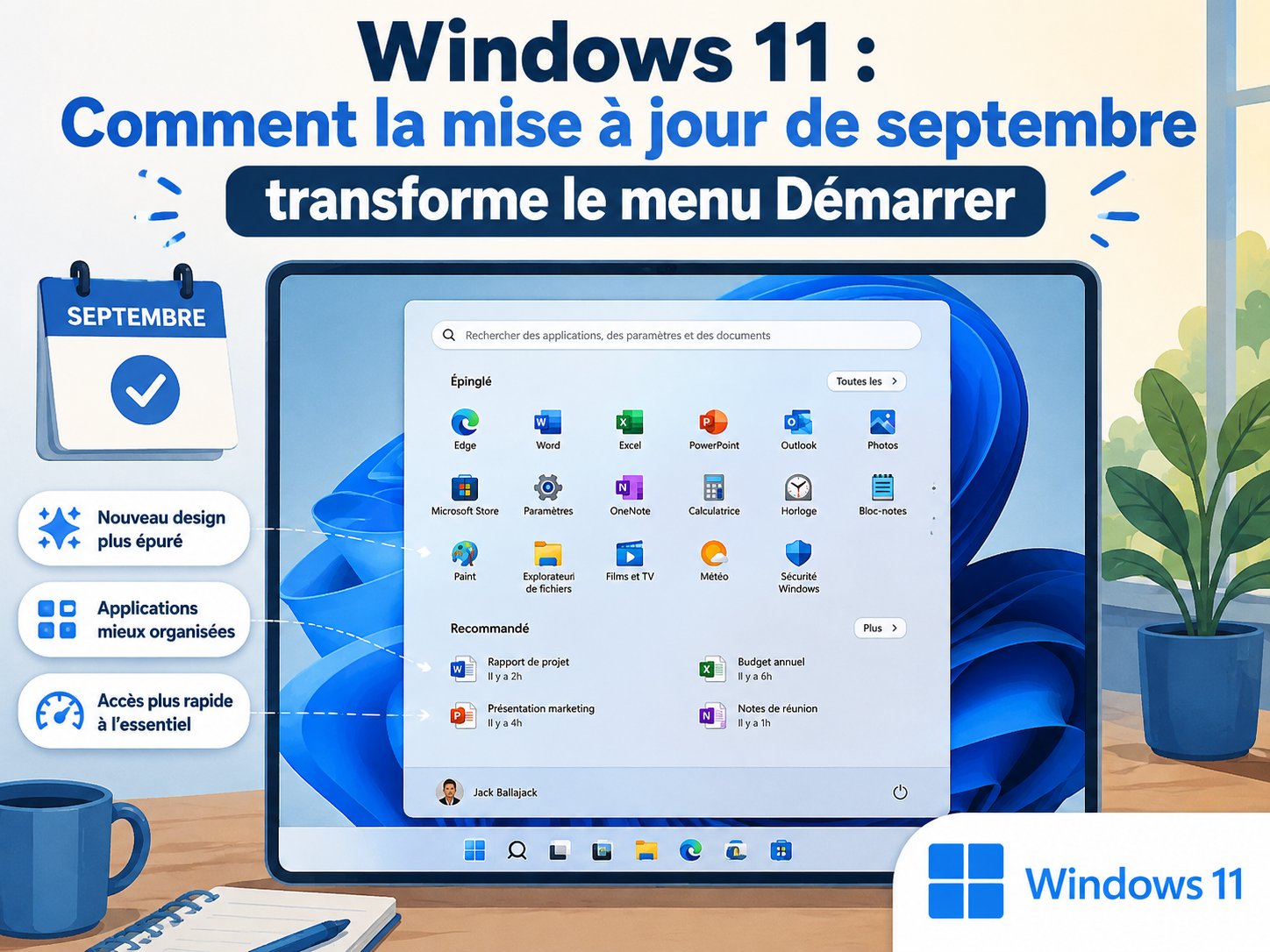 MAJ Windows 11 Septembre 2026