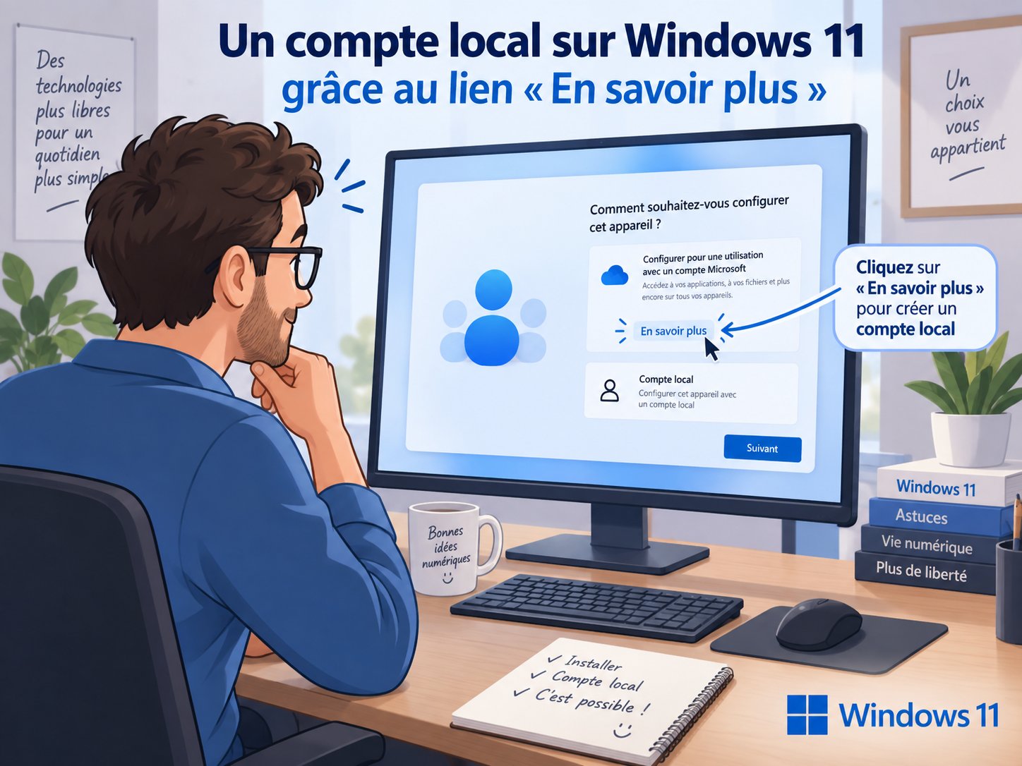 compte local Windows 11